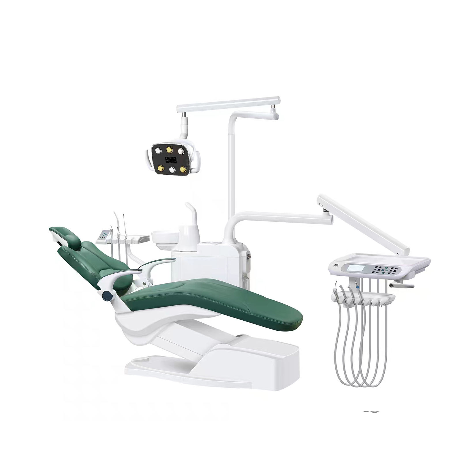 452-Durable Steel-Metal Plastic Dental Chair with Electric Microfiber Leather Treatment Bed Simple Desig.jpg